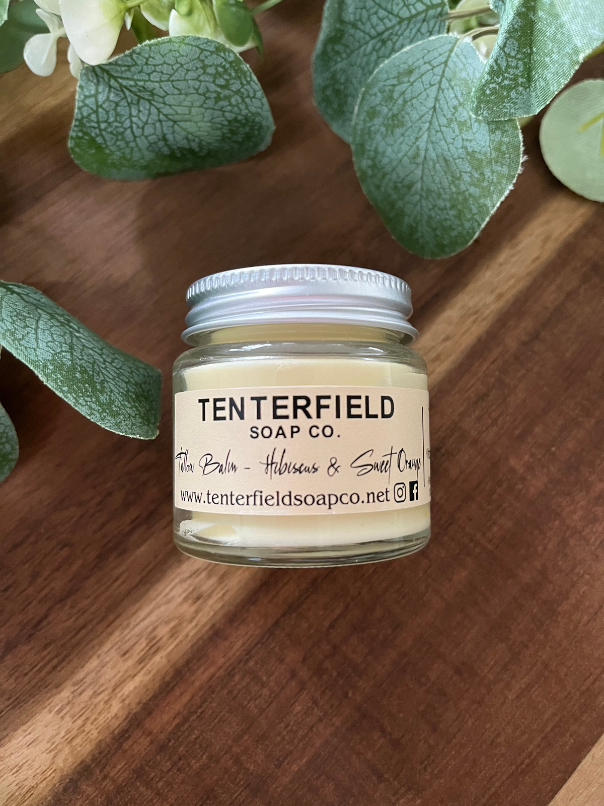 Tallow Balm - Hibiscus & Sweet Orange 30ml